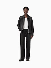Черный - AllSaints Lenny Jeans - Изображение 5 из 11