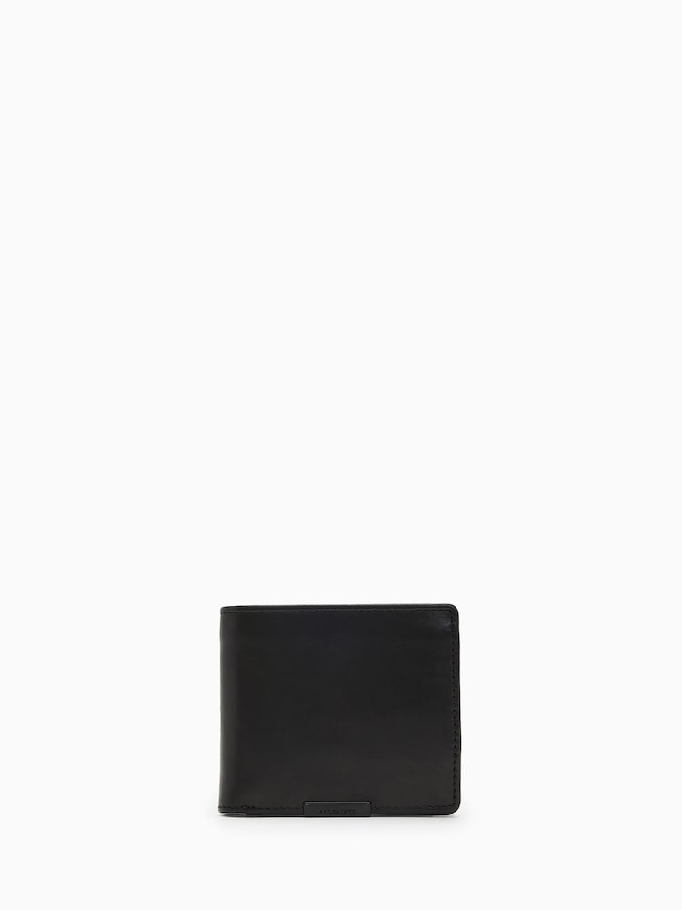 AllSaints Black Blyth Wallet - Image 1 of 6