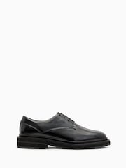 AllSaints Black Escher Derby Shoes - Image 1 of 5