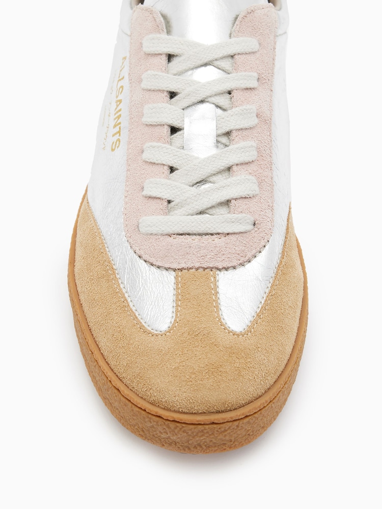 AllSaints Pink Thelma Sneakers - Image 2 of 5