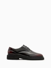 AllSaints Red Escher Derby Shoes - Image 1 of 5