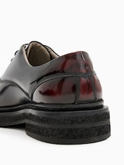 AllSaints Red Escher Derby Shoes - Image 5 of 5