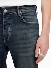 Calça jeans skinny preta AllSaints Sid Washed - Imagem 19 de 21