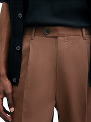 Allsaints Brown Tallis Trousers - Image 3 of 7