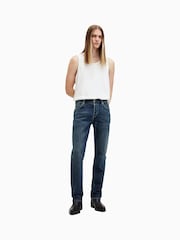 AllSaints Blue Iggy Jeans - Image 8 of 11