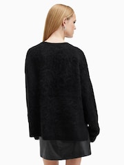 AllSaints Black Rebel Crew Neck - Image 2 of 8