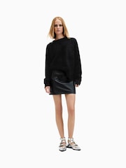 AllSaints Black Rebel Crew Neck - Image 5 of 8