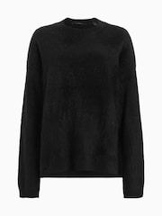 AllSaints Black Rebel Crew Neck - Image 8 of 8