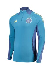 adidas Blue Ajax Training Top - Image 2 of 3