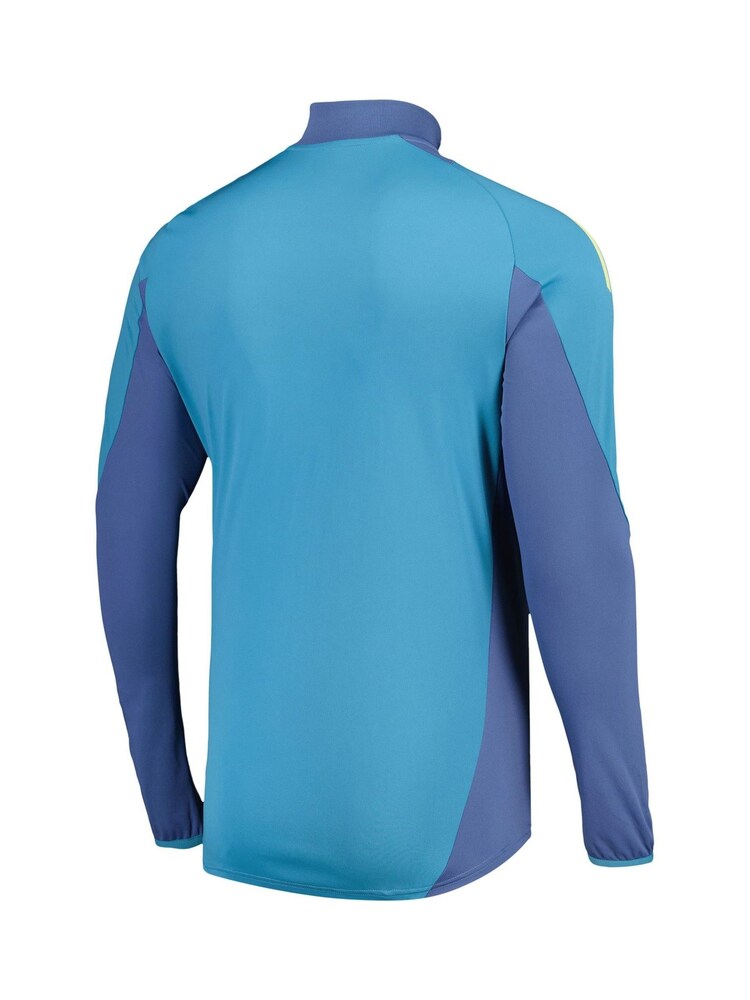 adidas Blue Ajax Training Top - Image 3 of 3