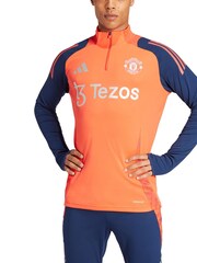 adidas Red Manchester United Staff Training Top - Image 1 of 3