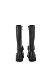 Kurt Geiger London Junior Mini Kensington High Leg Bow Black Boots - Image 3 of 4