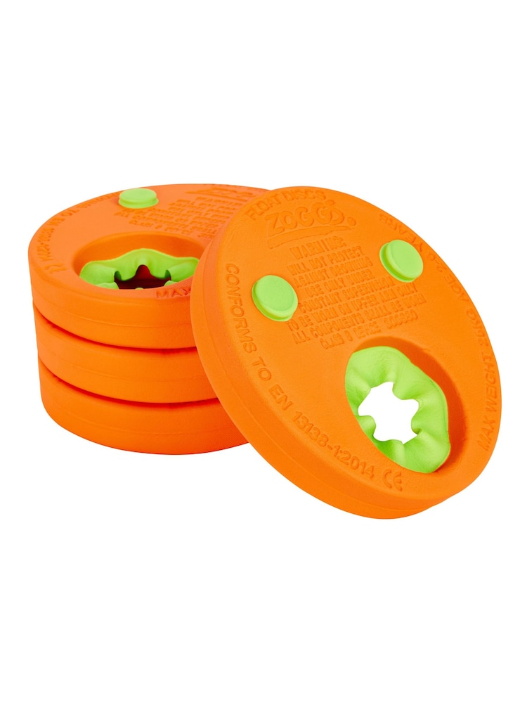 Zoggs Orange 2-6 years Float Discs Armband - Image 1 of 5