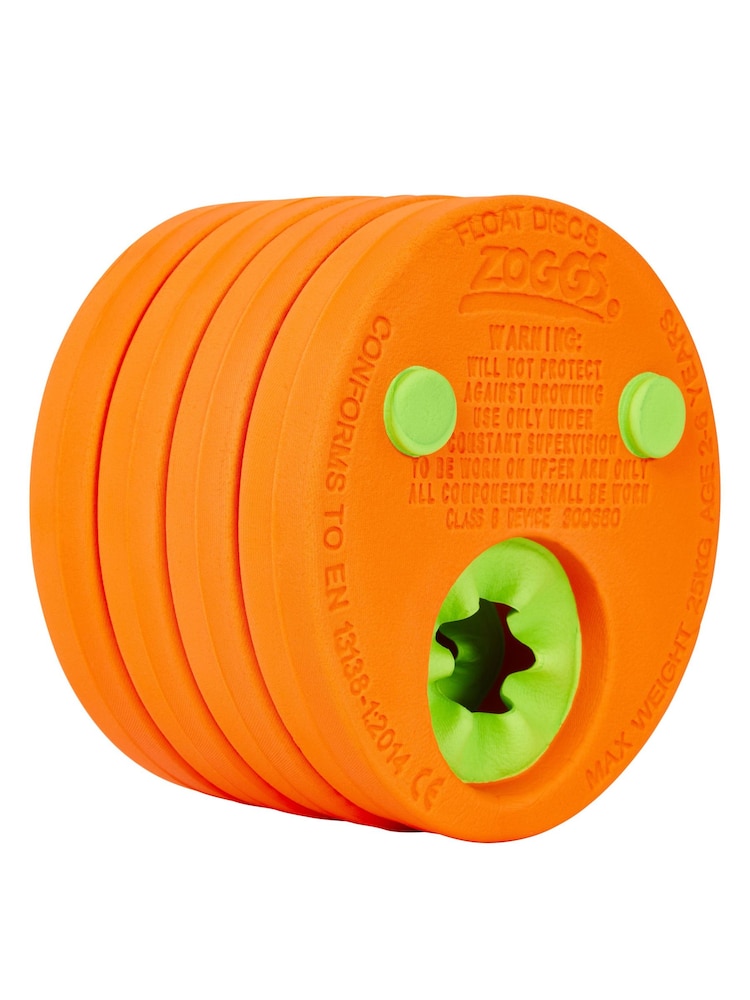 Zoggs Orange 2-6 years Float Discs Armband - Image 2 of 5