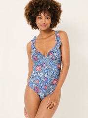 FatFace Detail Floral Swimsuit - Imagem 1 de 5