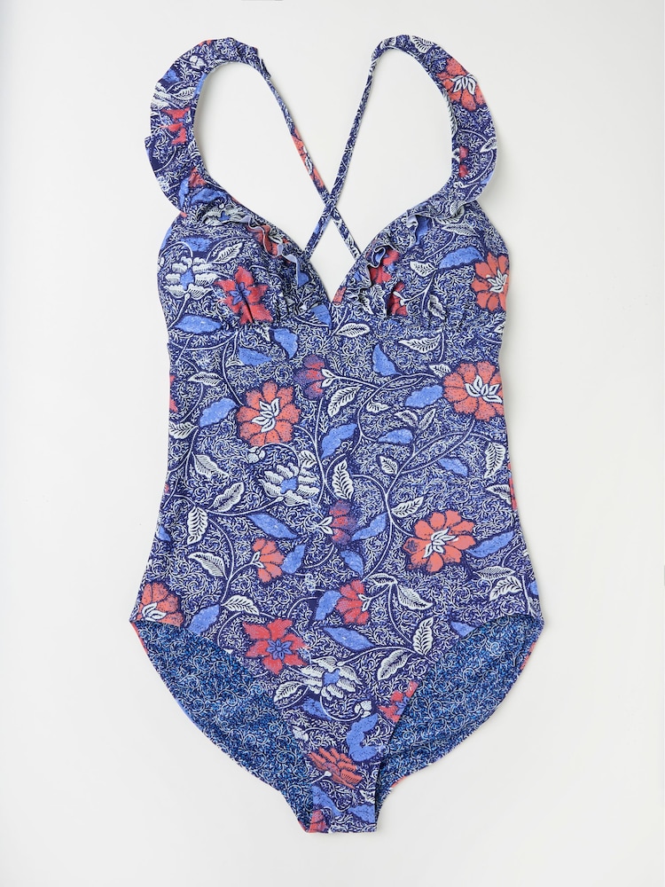 FatFace Detail Floral Swimsuit - Imagem 5 de 5