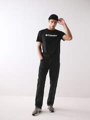 Черный - Columbia CSC Basic Logo Black T-Shirt - Image 3 of 7