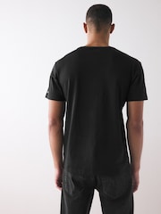 Черный - Columbia CSC Basic Logo Black T-Shirt - Image 4 of 7