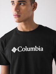 Черный - Columbia CSC Basic Logo Black T-Shirt - Image 5 of 7