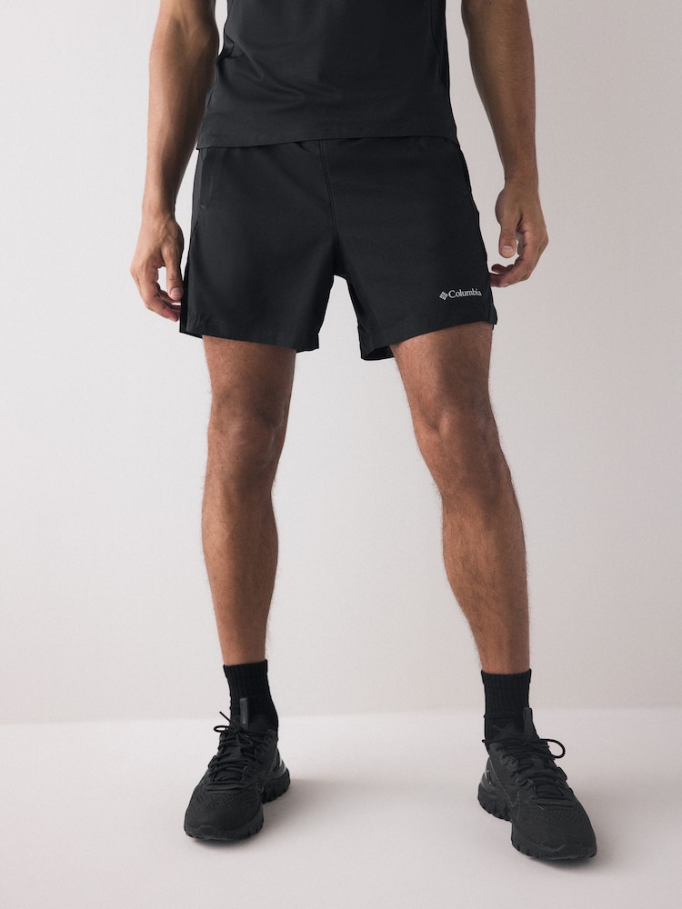 Negro - Columbia Three Pitch Black Shorts - Imagen 1 de 5