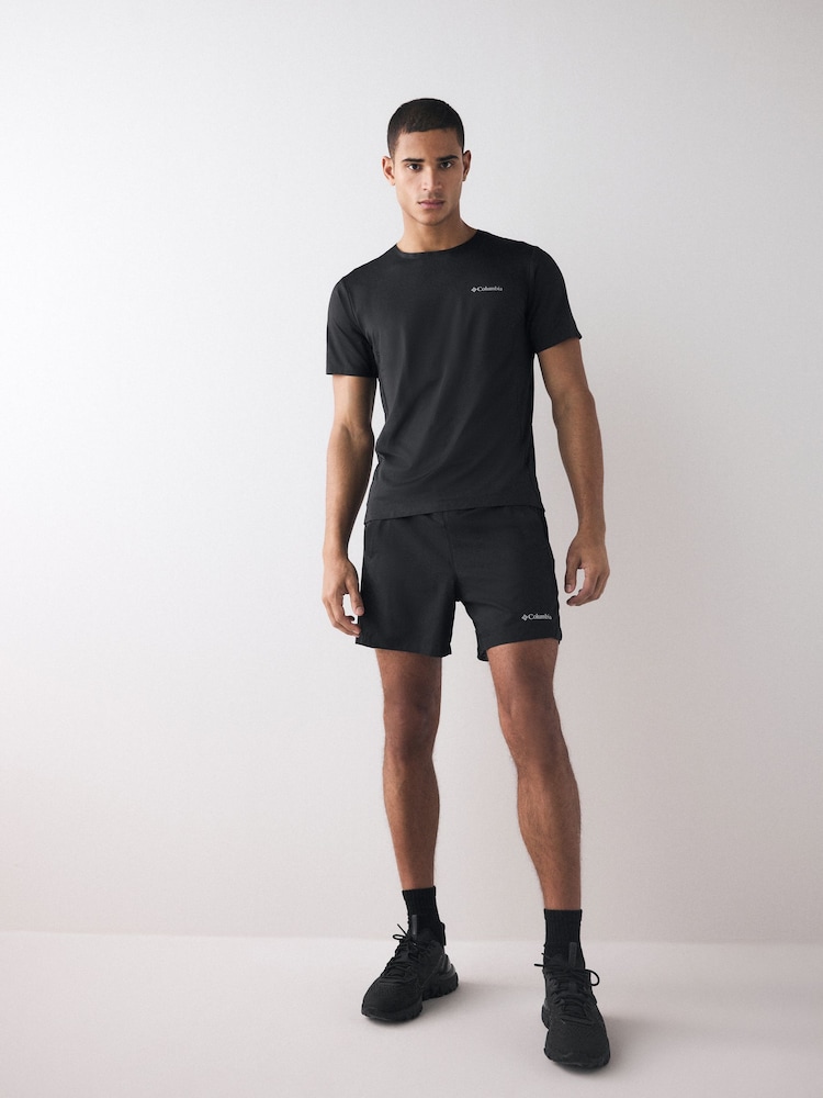 Negro - Columbia Three Pitch Black Shorts - Imagen 2 de 5
