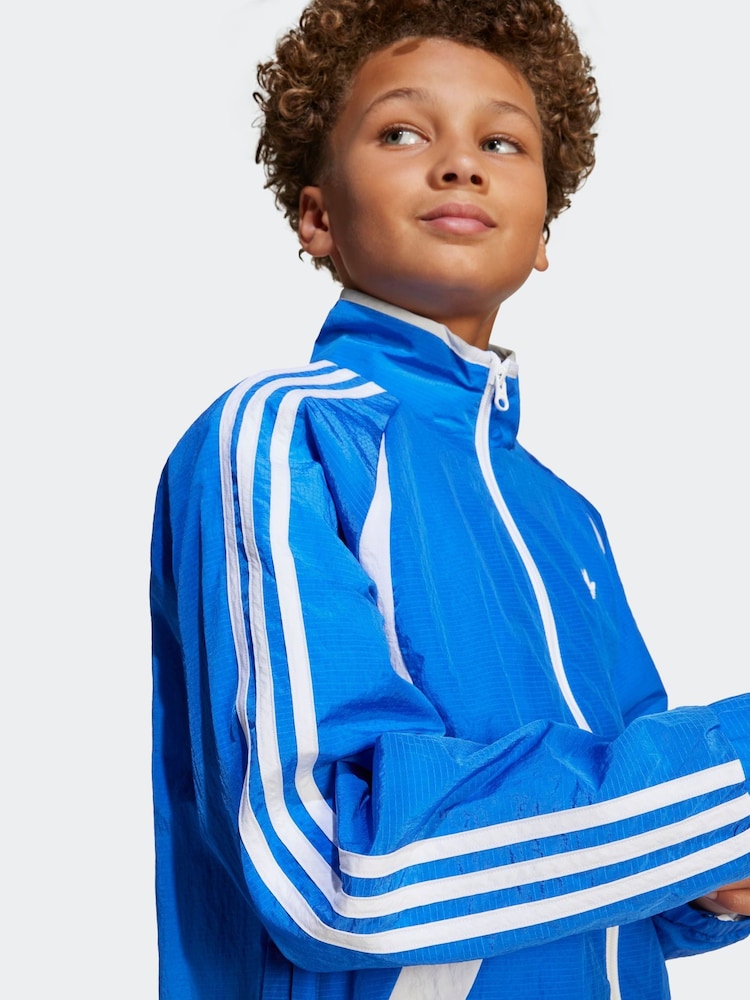 adidas originals Blue Teamgeist Track Top - Image 3 of 5