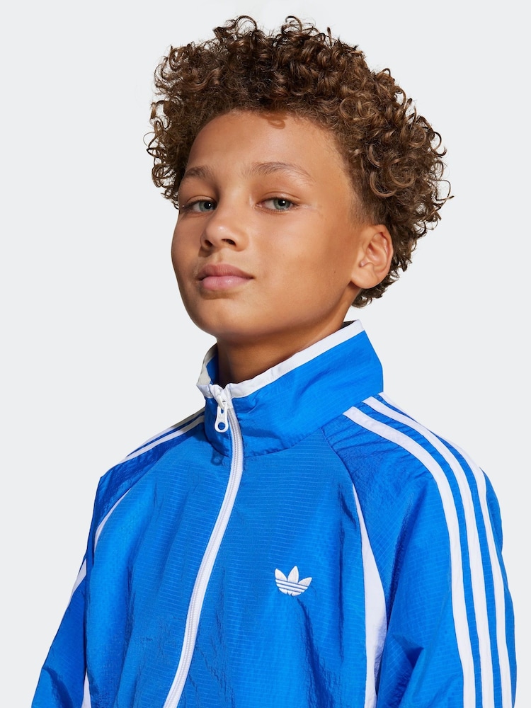 adidas originals Blue Teamgeist Track Top - Image 4 of 5