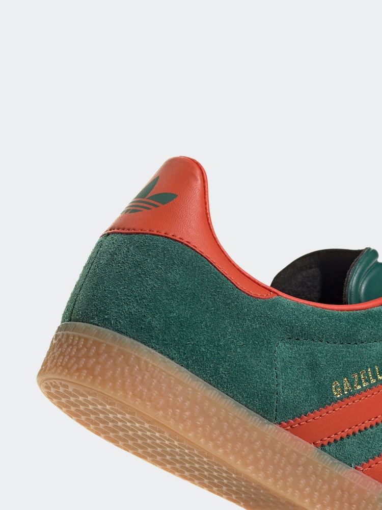 adidas gazelle silver green womens adidas Gazelle Indoor Shoes - Women's - Wonder Mauve / Red / Gum