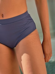 FatFace Nola Navy Textured Boy Shorts - Image 4 of 5