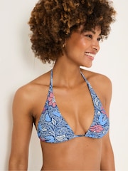 Top deFATFACE floral com detalhe  Bikini - Imagem 1 de 6