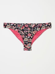 FatFace Black Historical Floral Bikini Bottoms - Image 5 of 5