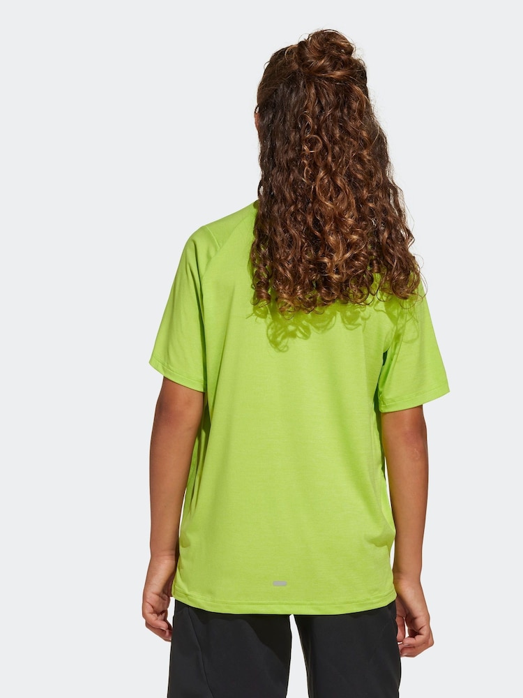 adidas Green Small Logo T-Shirt - Image 2 of 6 adidas Green Small Logo T-Shirt - Image 2 of 6
