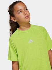 أخضر - تيشِرت مزيَّن بشعار صغير من adidas - صورة 5 من 6