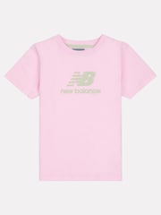 New Balance Green Baby Girls 100% Cotton Tracksuit Set - Image 5 of 6