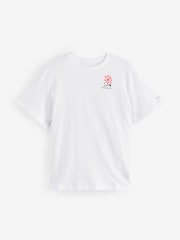 Blanco - Columbia Oversized Rolling Bend Graphic T-Shirt - Imagen 4 de 5