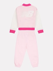 New Balance Pink Baby Girls Premium 100% Cotton Baseball Set - Image 2 of 5