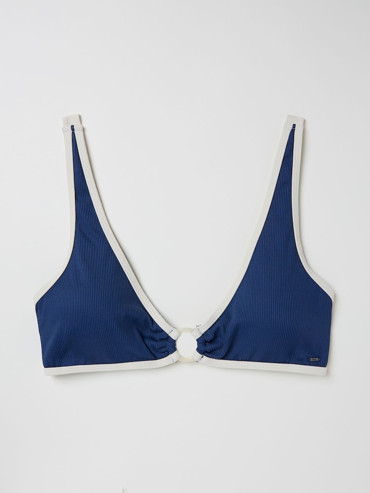 FatFace Textured Bikini Top - Image 5 of 5