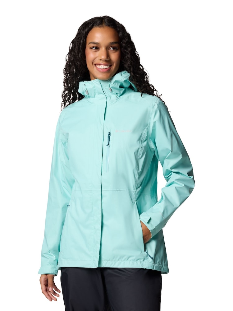 Columbia Pouring Adventure™ III Waterproof Black Jacket - Image 1 of 5