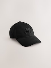Black High Build Embroidery Cap - Image 1 of 5