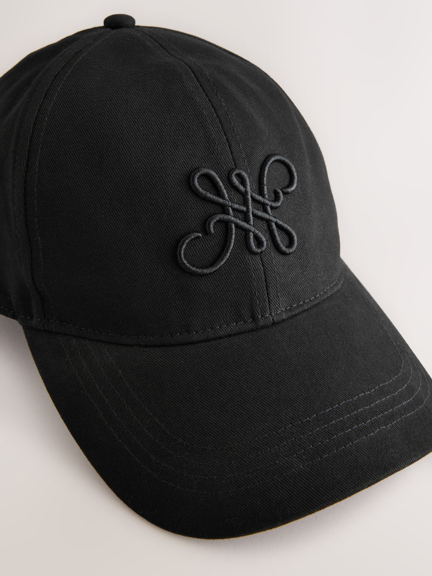EMBROIDERY CAP BLACK × CHARCOAL Buy Black High Build Embroidery Cap from Next Canada
