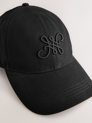 Black High Build Embroidery Cap - Image 4 of 5