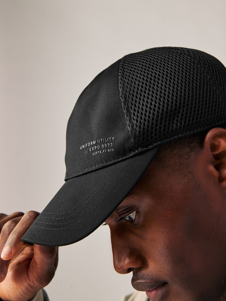 Black Trucker Cap - Image 1 of 5 Black Trucker Cap - Image 1 of 5