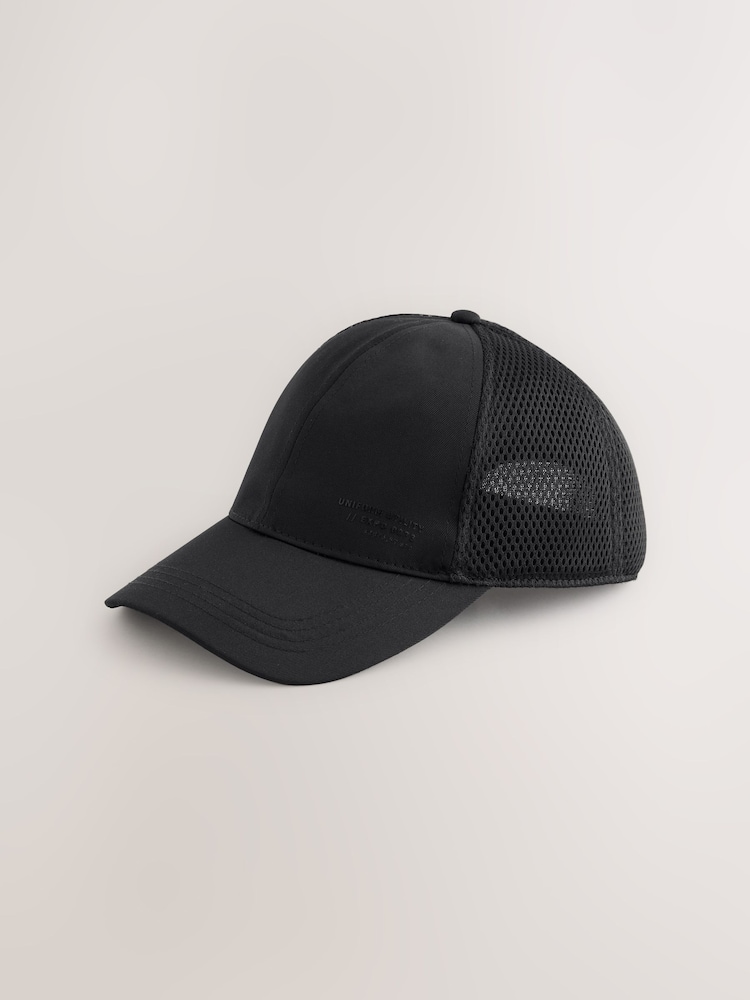 Black Trucker Cap - Image 3 of 5
