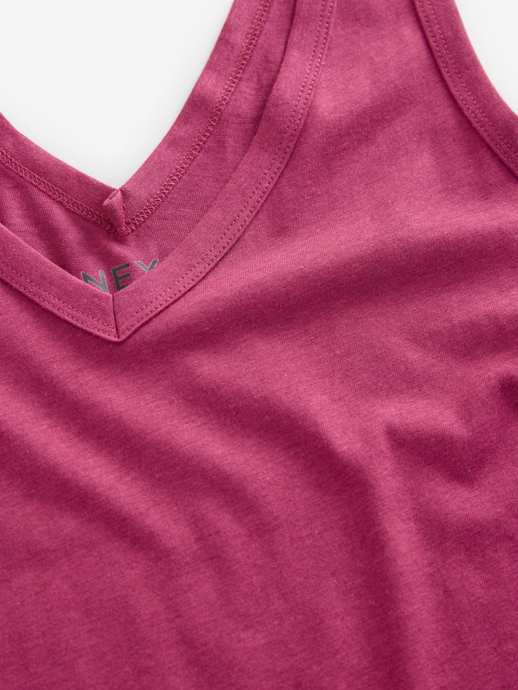 Raspberry Pink Modal Slouch Vest - Image 6 of 7
