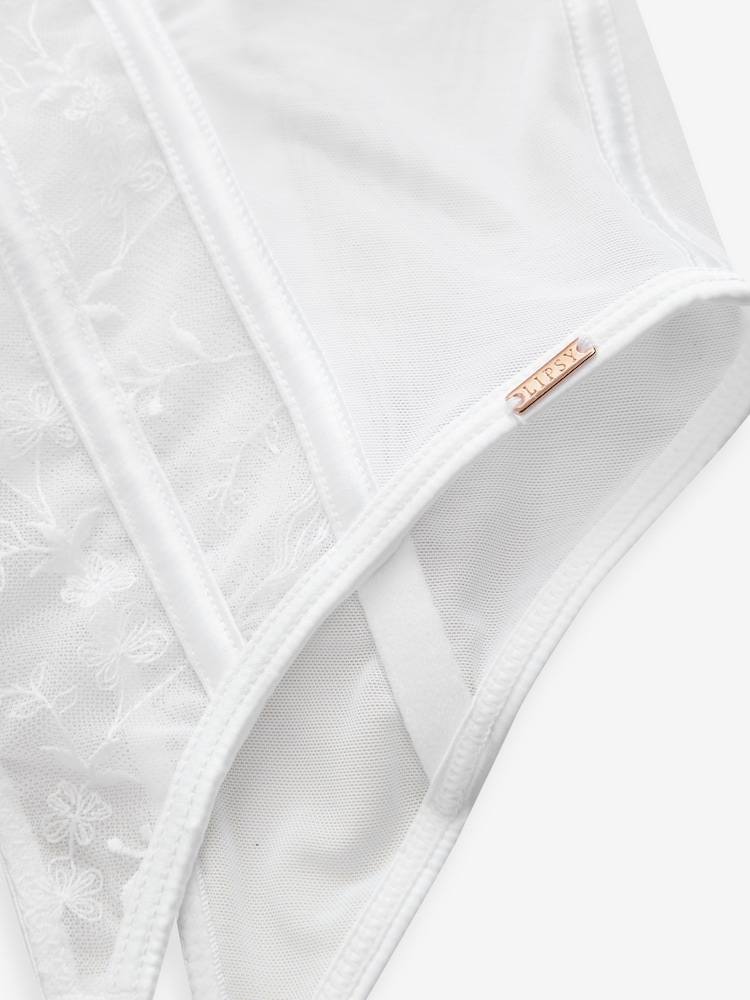Lipsy Mariage Fleuri Broderie Basque - Image 8 of 8