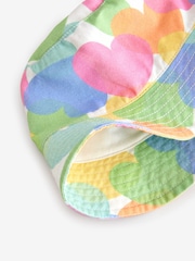 Little Bird by Jools Oliver Rainbow Confetti Heart Bucket 100% Cotton Hat - صورة 5 من 6
