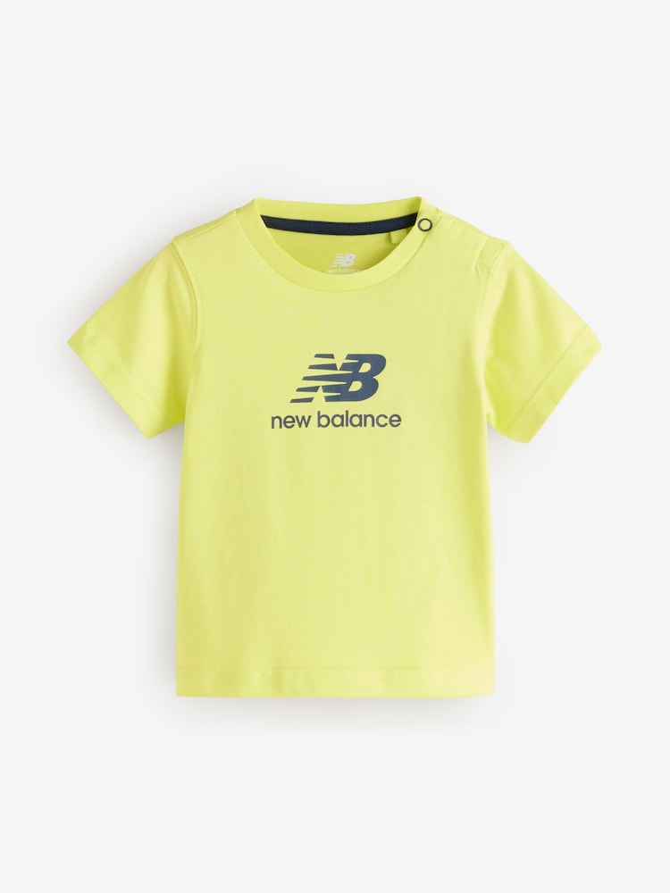 New Balance Blue Baby Boys Brush Back 3 Piece Tracksuit Set - Image 2 of 2 New Balance Blue Baby Boys Brush Back 3 Piece Tracksuit Set - Image 2 of 2