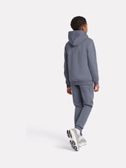 Azul - New Balance Boys Brush Back Stacked Logo Hoodie Set - Imagen 2 de 9