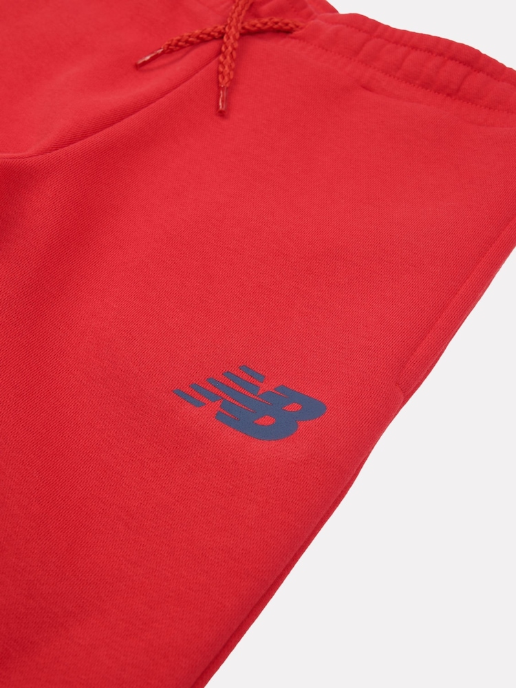 Rojo - New Balance Boys Brush Back Stacked Logo Hoodie Set - Imagen 4 de 4