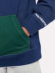 New Balance Blue Boys Premium Rugby 100% Cotton Shirt - Image 3 of 6
